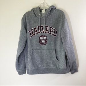 HARVARD University H and M Hoodie Size Medium EUC